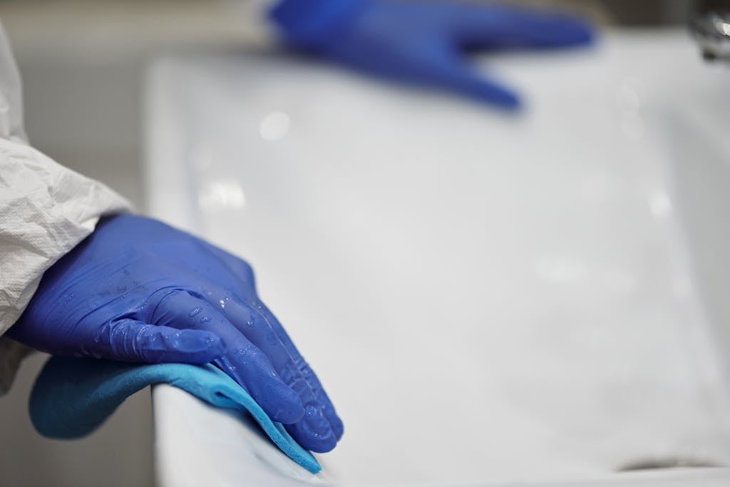 Thorough cleaning of kitchen, bathrooms, and living areas Detroit